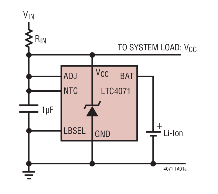 LTC4071Ӧͼһ